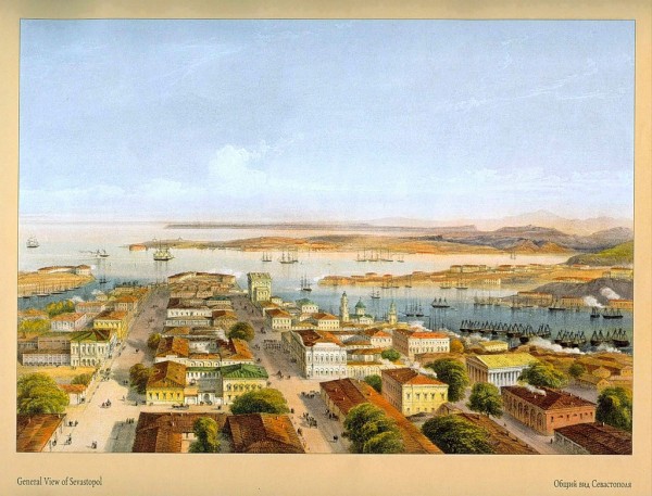 General view of Sevastopol by Carlo Bossoli